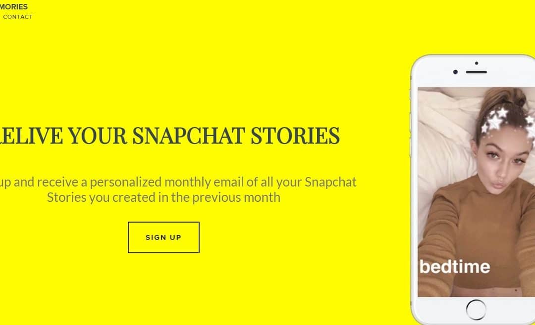 How to save all of your Snapchat stories